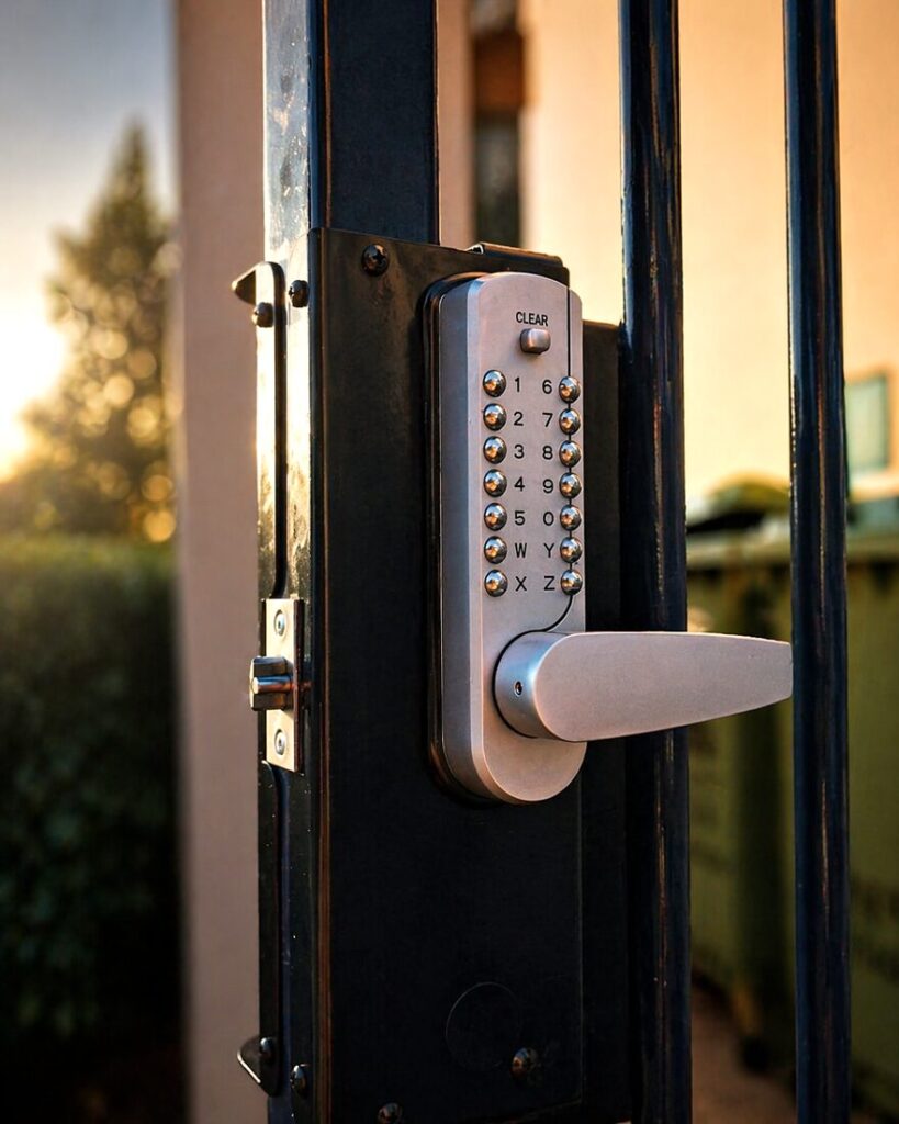 Smart locks Gold Coast keypad door lock installation