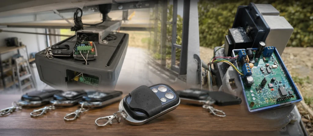 One remote for garage and gate receiver systems on the Gold Coast